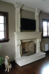 5889_Valders Buff Honed Fireplace Surround